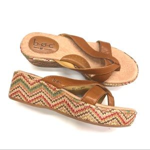 B. O. C. Born Concept Platform Sandals